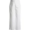 Tahari Asl Wide Leg Pants In White