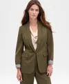 Tahari Asl Women's Brushed Woven Shawl-collar Jacket
