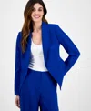 Tahari Asl One-button Blazer In Cobalt