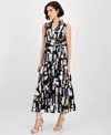 Tahari Asl Women's Printed Shirtdress