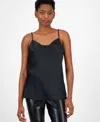Tahari Asl Women's Satin Cowlneck Camisole In Black