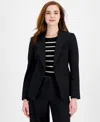 Tahari Asl Peak Lapel Jacket In Black