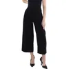 Tahari Asl Womens Cropped Trouser Cropped Pants In Black