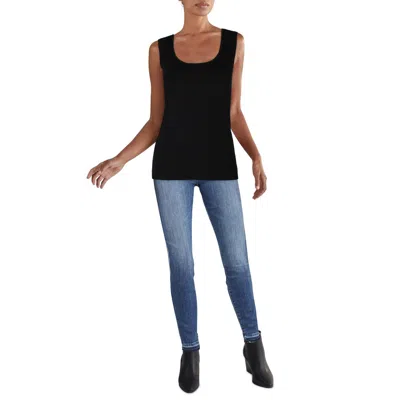 Tahari Asl Womens Sleeveless U-neck Tank Top Sweater