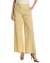 Tahari Asl Stripe Wide Leg Pants In Yellow