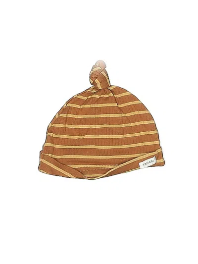 Pre-owned Tahari Kids' Beanie Hat In Brown