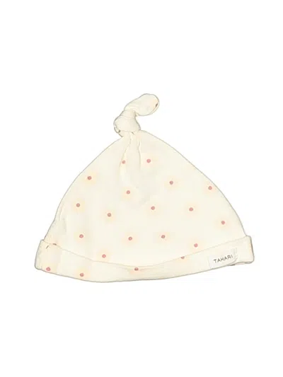 Pre-owned Tahari Kids' Beanie Hat In White