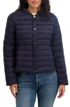 Tahari Bee Puffer Jacket In Blue