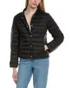 Tahari Bee Short Puffer Jacket In Black