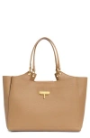 Tahari Beekman Tote Bag In Cafe