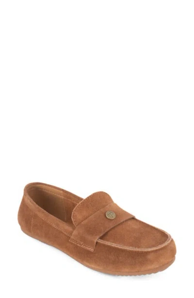 Tahari Bendel Loafer In Brown