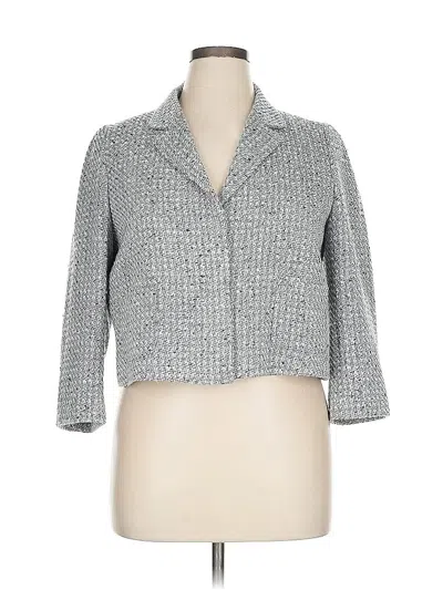 Pre-owned Tahari Blazer Jacket In Black