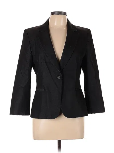 Pre-owned Tahari Blazer Jacket In Black