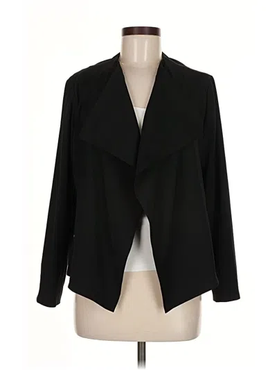 Pre-owned Tahari Blazer Jacket In Black