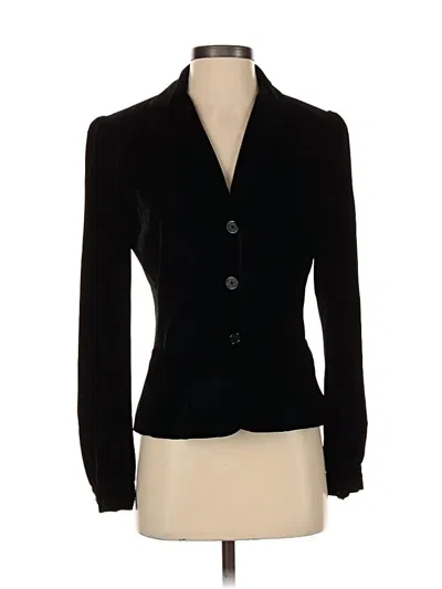 Pre-owned Tahari Blazer Jacket In Black