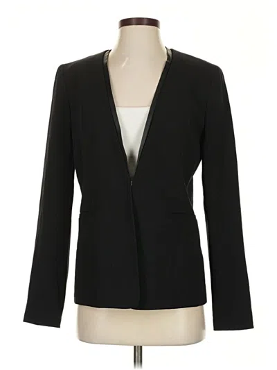 Pre-owned Tahari Blazer Jacket In Black
