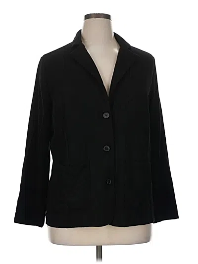 Pre-owned Tahari Blazer Jacket In Black