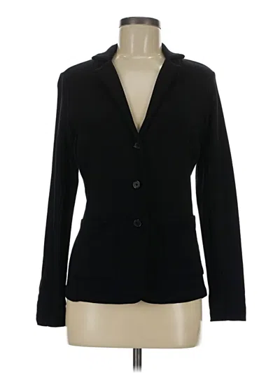 Pre-owned Tahari Blazer Jacket In Black