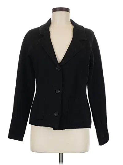Pre-owned Tahari Blazer Jacket In Black