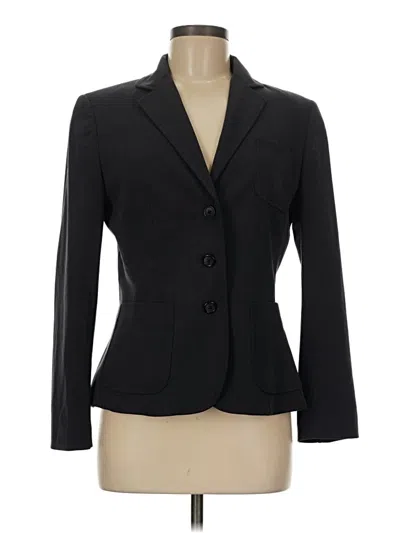 Pre-owned Tahari Blazer Jacket In Black