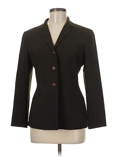 Pre-owned Tahari Blazer Jacket In Black