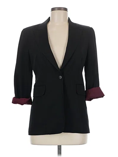 Pre-owned Tahari Blazer Jacket In Black