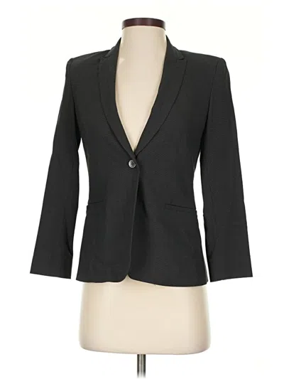 Pre-owned Tahari Blazer Jacket In Black
