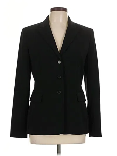 Pre-owned Tahari Blazer Jacket In Black