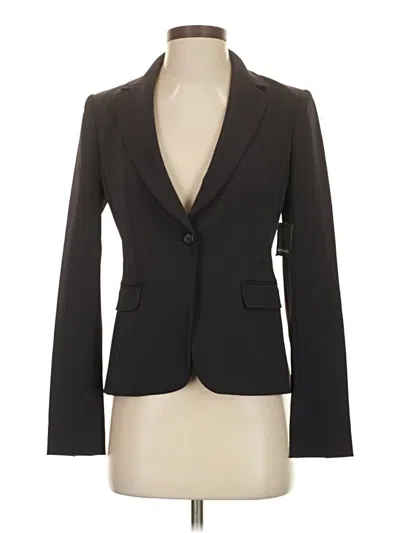 Pre-owned Tahari Blazer Jacket In Black