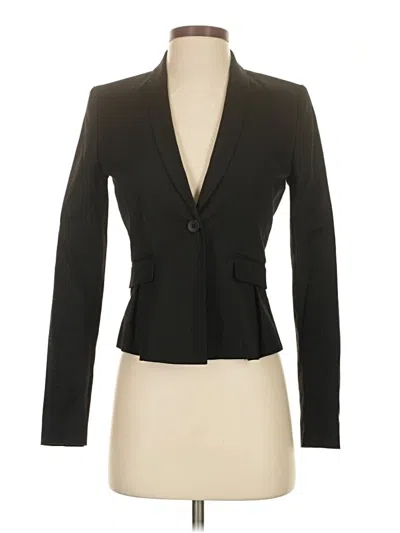 Pre-owned Tahari Blazer Jacket In Black