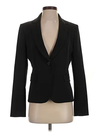 Pre-owned Tahari Blazer Jacket In Black