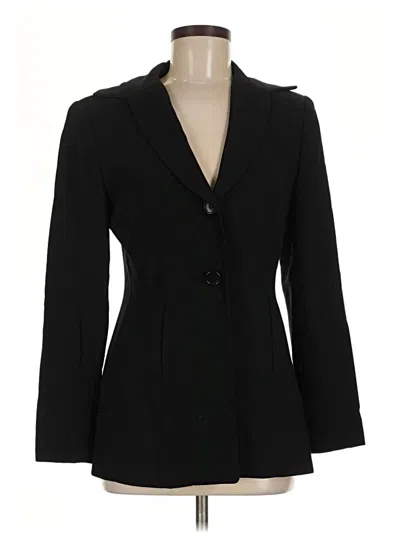 Pre-owned Tahari Blazer Jacket In Black