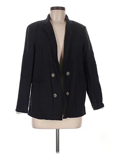 Pre-owned Tahari Blazer Jacket In Black