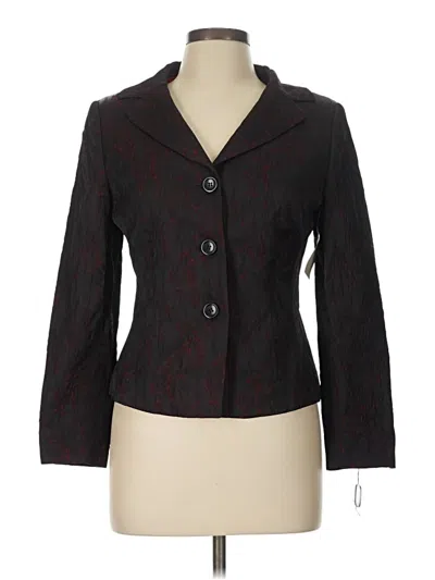 Pre-owned Tahari Blazer Jacket In Black