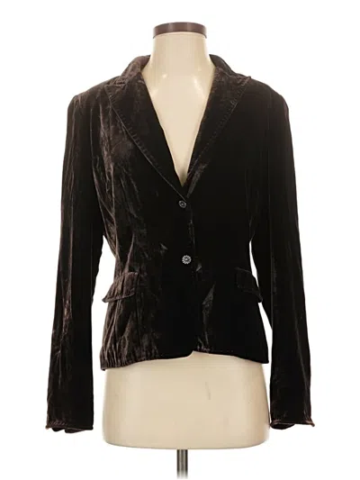 Pre-owned Tahari Blazer Jacket In Black