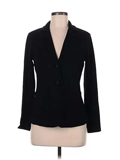 Pre-owned Tahari Blazer Jacket In Black