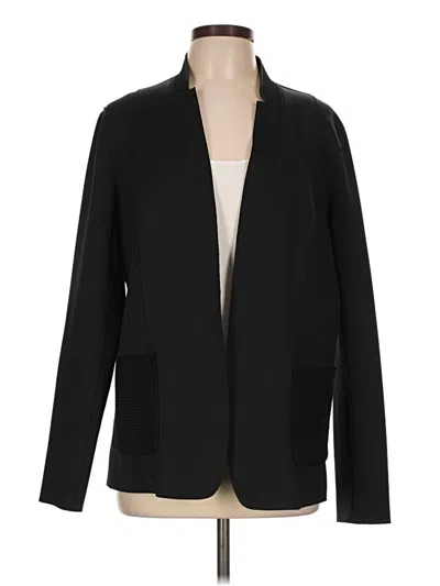 Pre-owned Tahari Blazer Jacket In Black