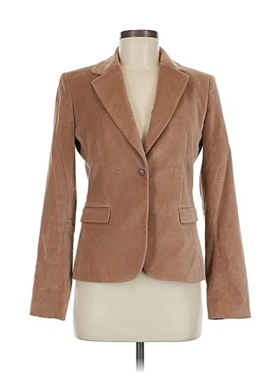 Pre-owned Tahari Blazer Jacket In Brown