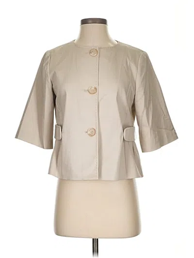 Pre-owned Tahari Blazer Jacket In Brown