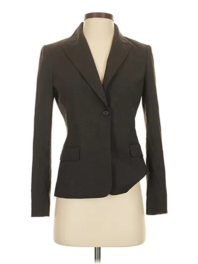 Pre-owned Tahari Blazer Jacket In Brown