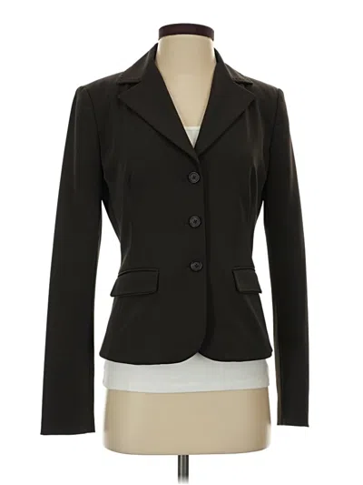 Pre-owned Tahari Blazer Jacket In Brown