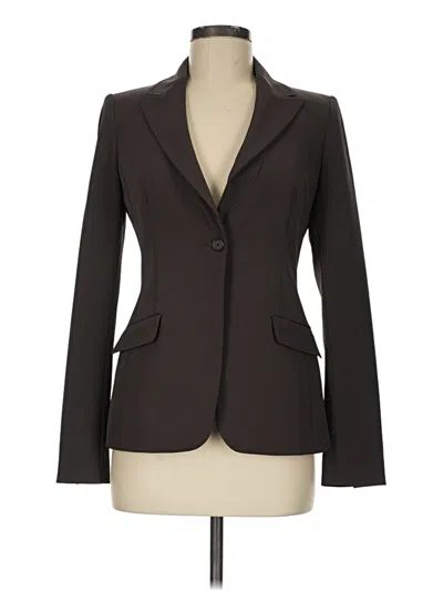 Pre-owned Tahari Blazer Jacket In Brown