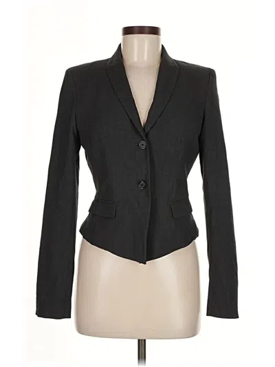 Pre-owned Tahari Blazer Jacket In Gray
