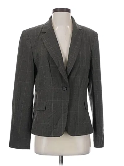 Pre-owned Tahari Blazer Jacket In Gray