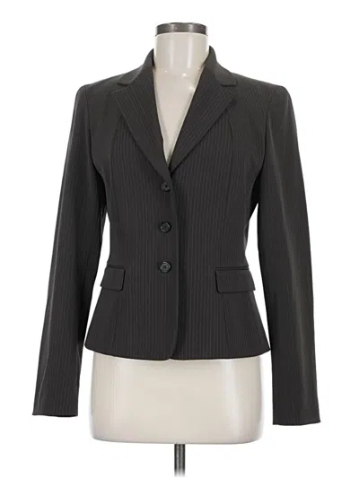 Pre-owned Tahari Blazer Jacket In Gray