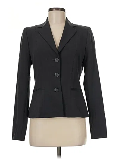 Pre-owned Tahari Blazer Jacket In Gray