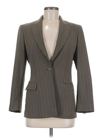 Pre-owned Tahari Blazer Jacket In Gray