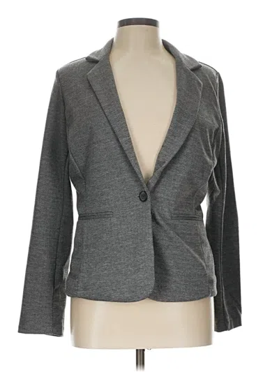 Pre-owned Tahari Blazer Jacket In Gray