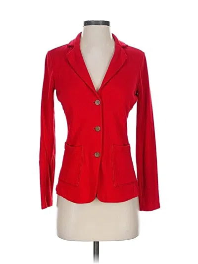Pre-owned Tahari Blazer Jacket In Red