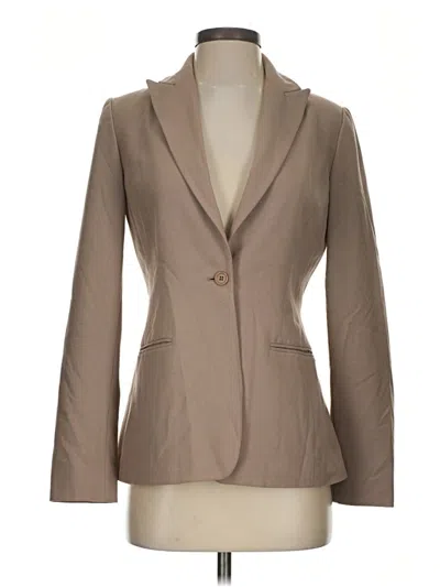 Pre-owned Tahari Blazer Jacket In Tan